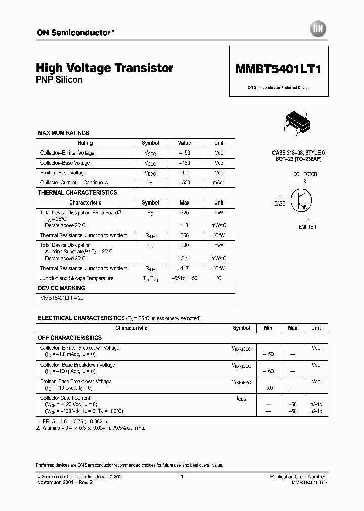 MMBT5401LT1-D_2099107.PDF Datasheet