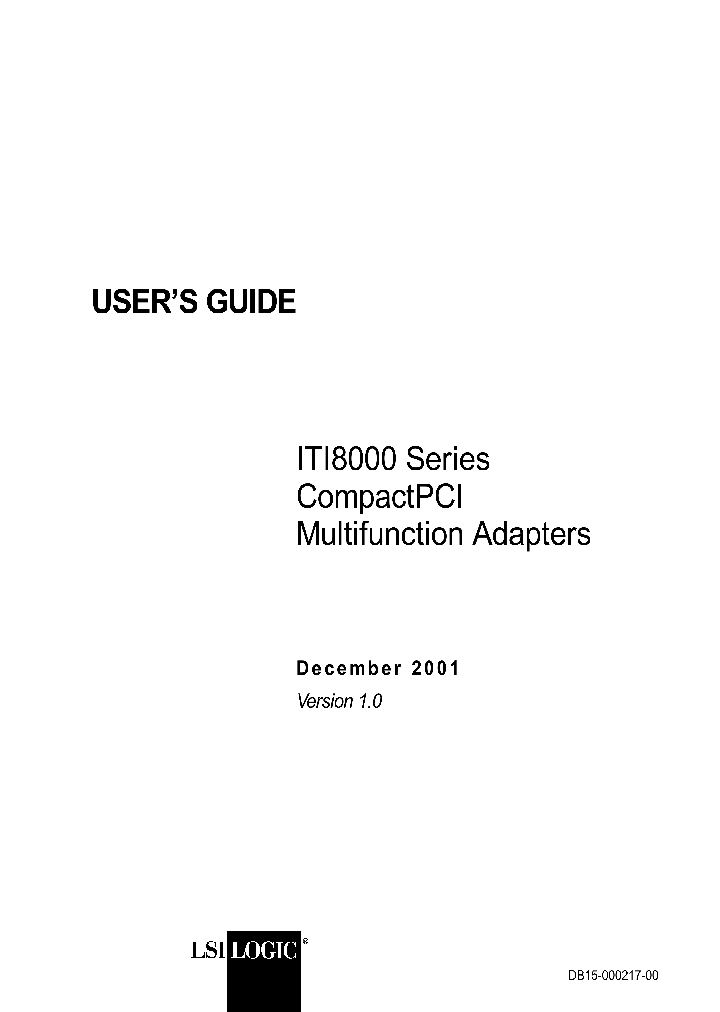 ITI8000_2099848.PDF Datasheet