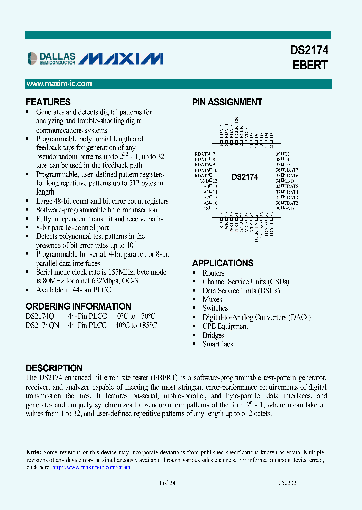 DS2174Q_2100777.PDF Datasheet