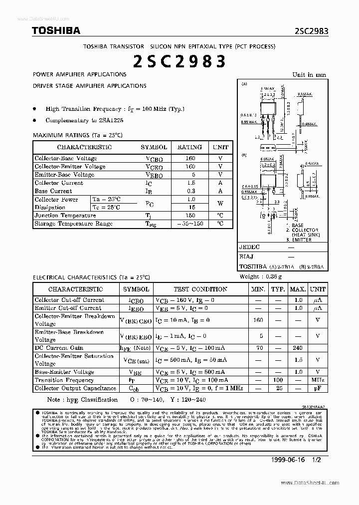 C2983_2099420.PDF Datasheet