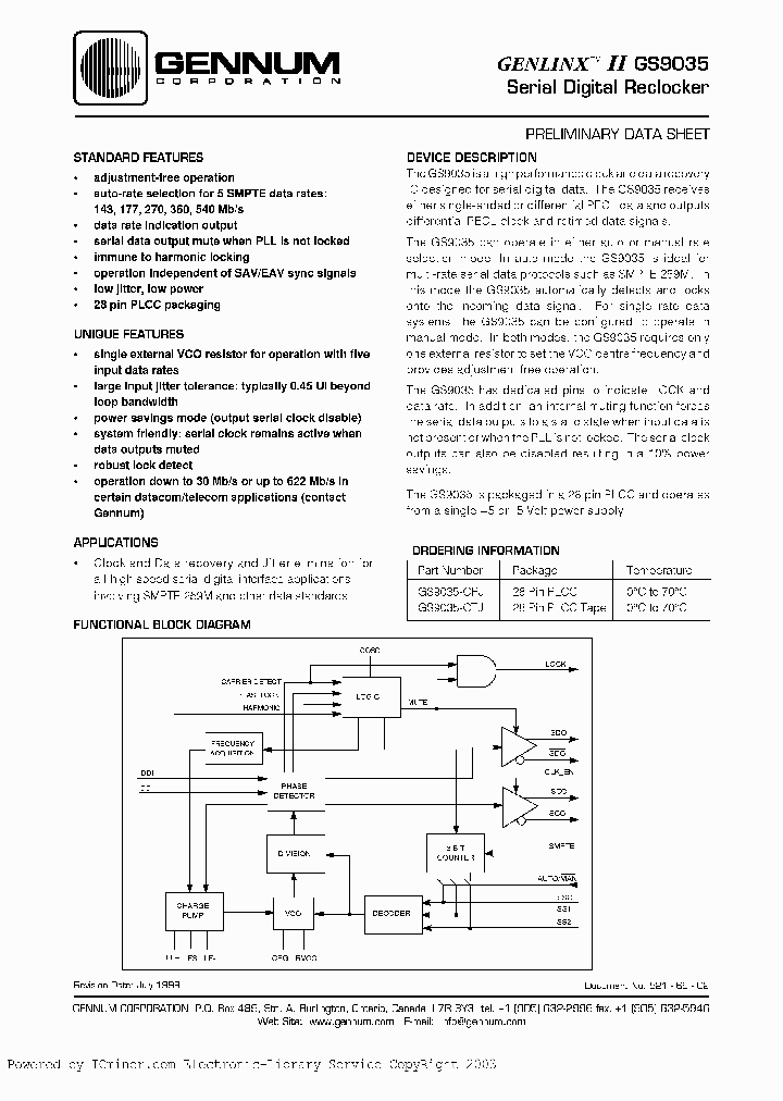 GS9035_2101836.PDF Datasheet