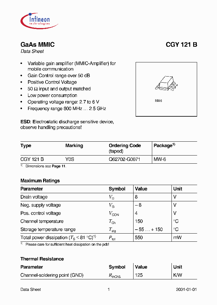 CGY121B_2104132.PDF Datasheet