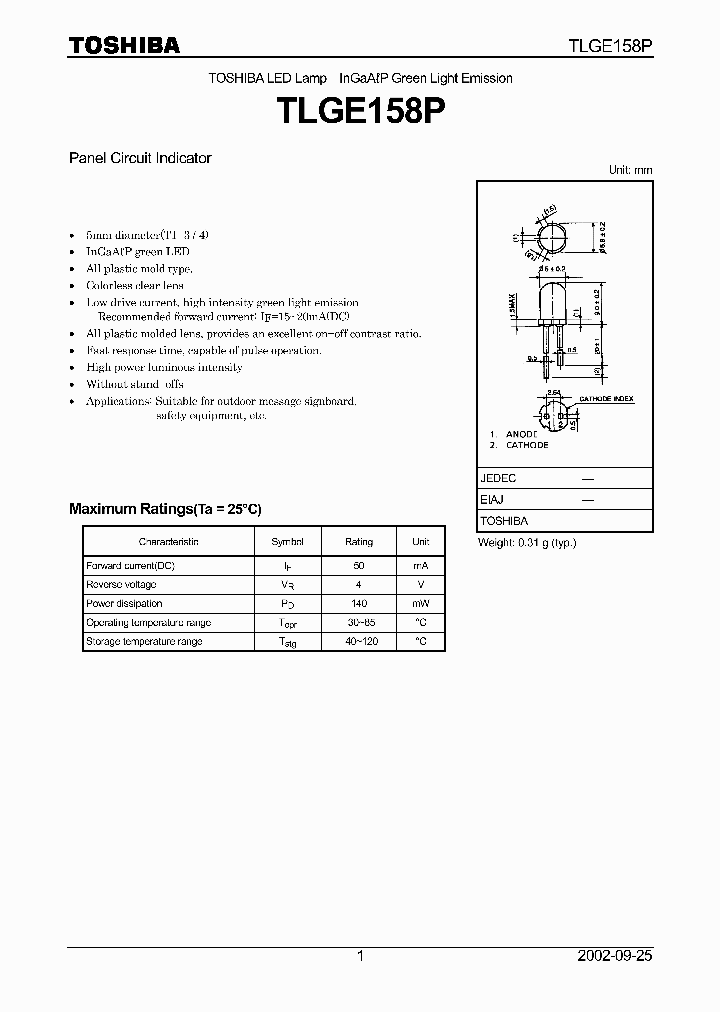 TLGE158P_2104439.PDF Datasheet