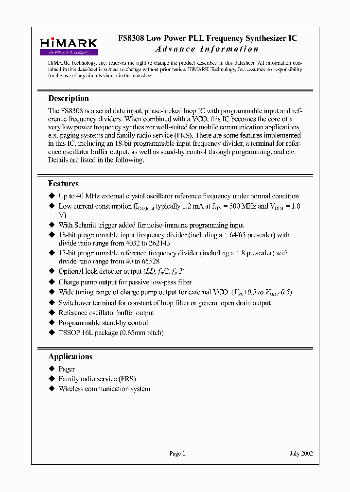 FS8308_2105515.PDF Datasheet