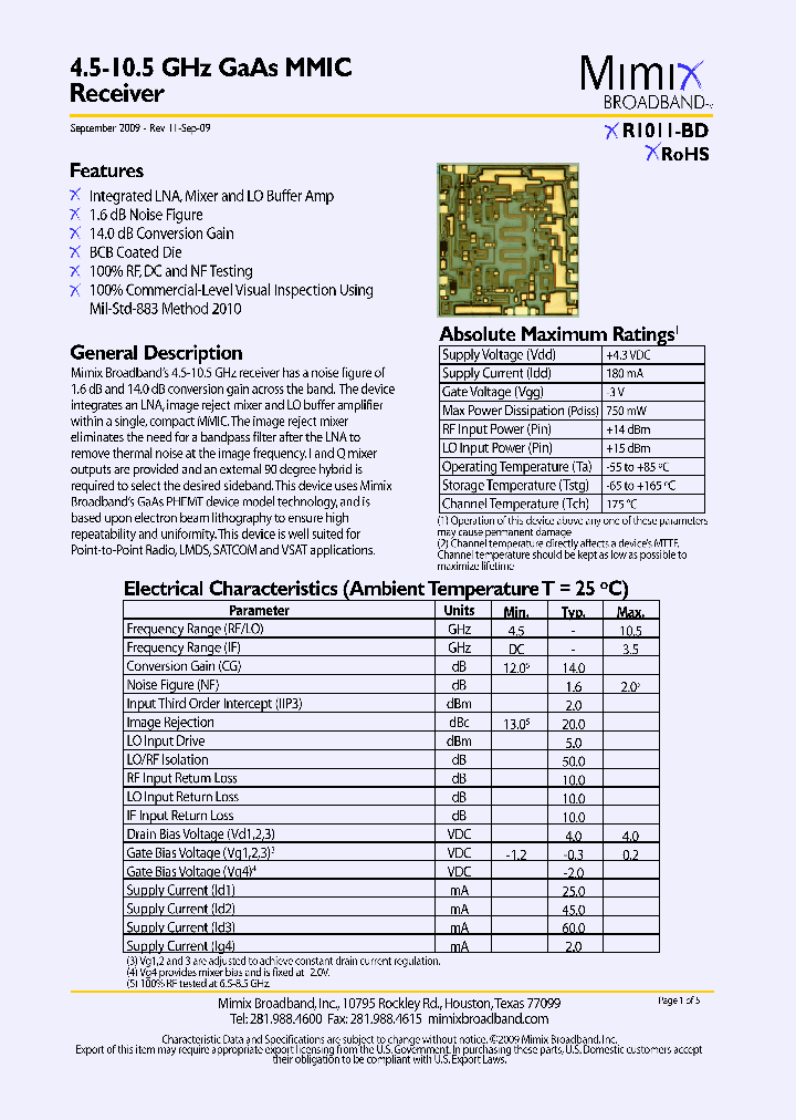 XR1011-BD09_2105969.PDF Datasheet