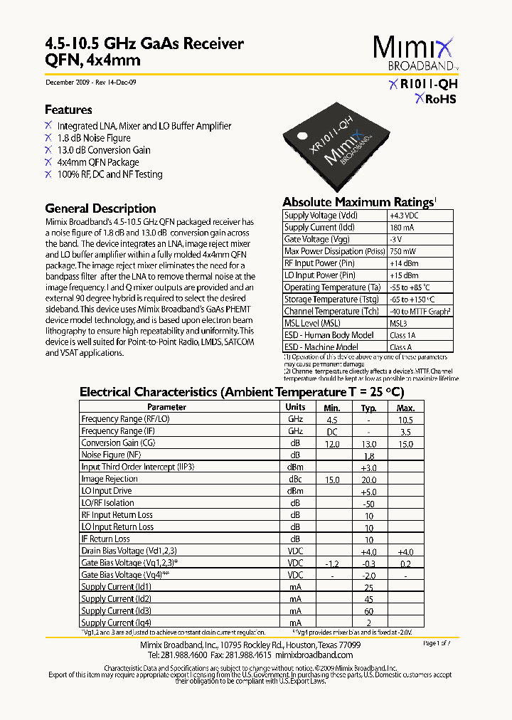 XR1011-QH09_2105971.PDF Datasheet