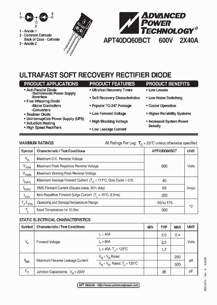 APT40DQ60BCT_2106367.PDF Datasheet