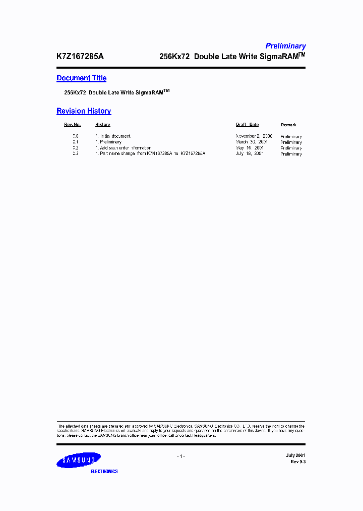 K7Z167285A_2107267.PDF Datasheet