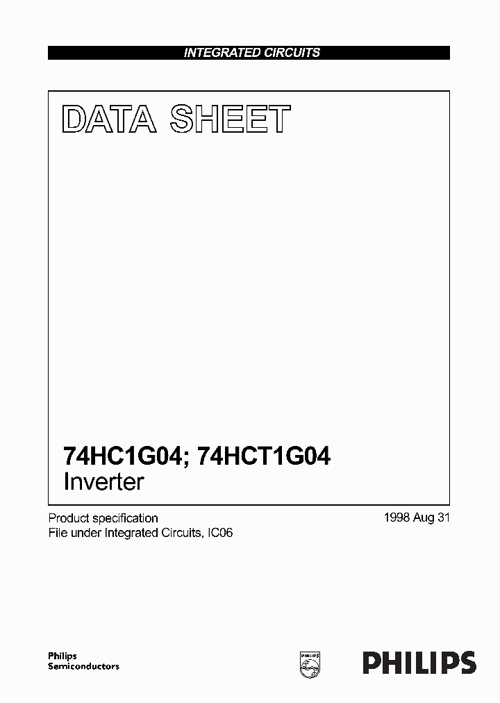 74HC1G04GWT1_2109111.PDF Datasheet