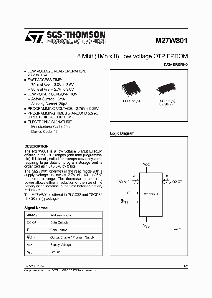 M27W801_2109306.PDF Datasheet