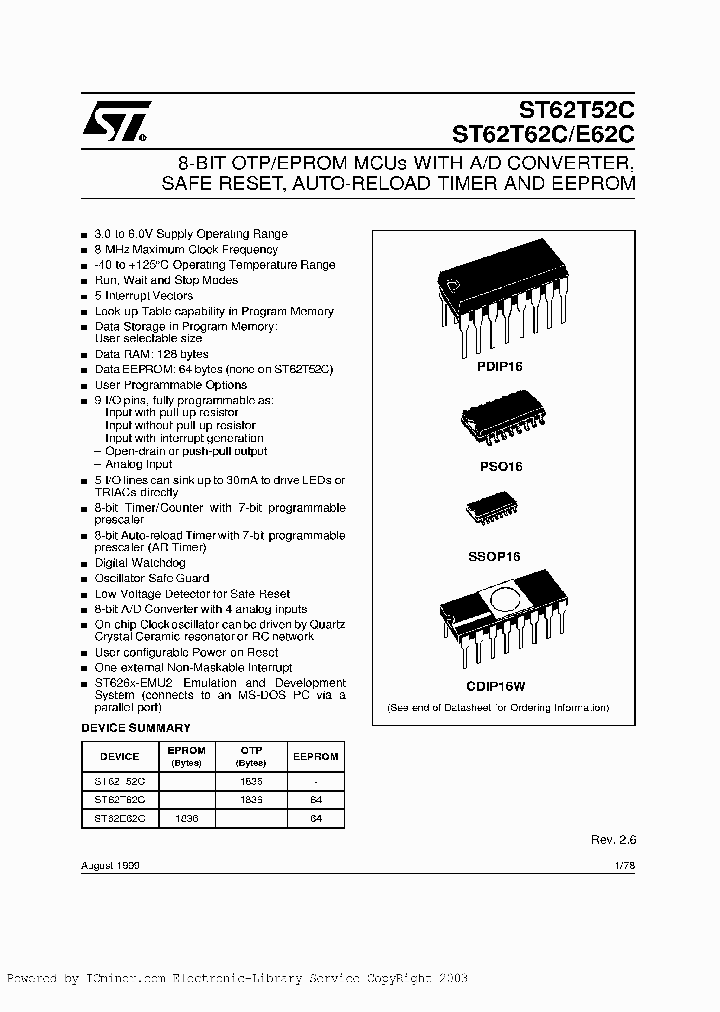 ST6252BN3XXX_2109328.PDF Datasheet