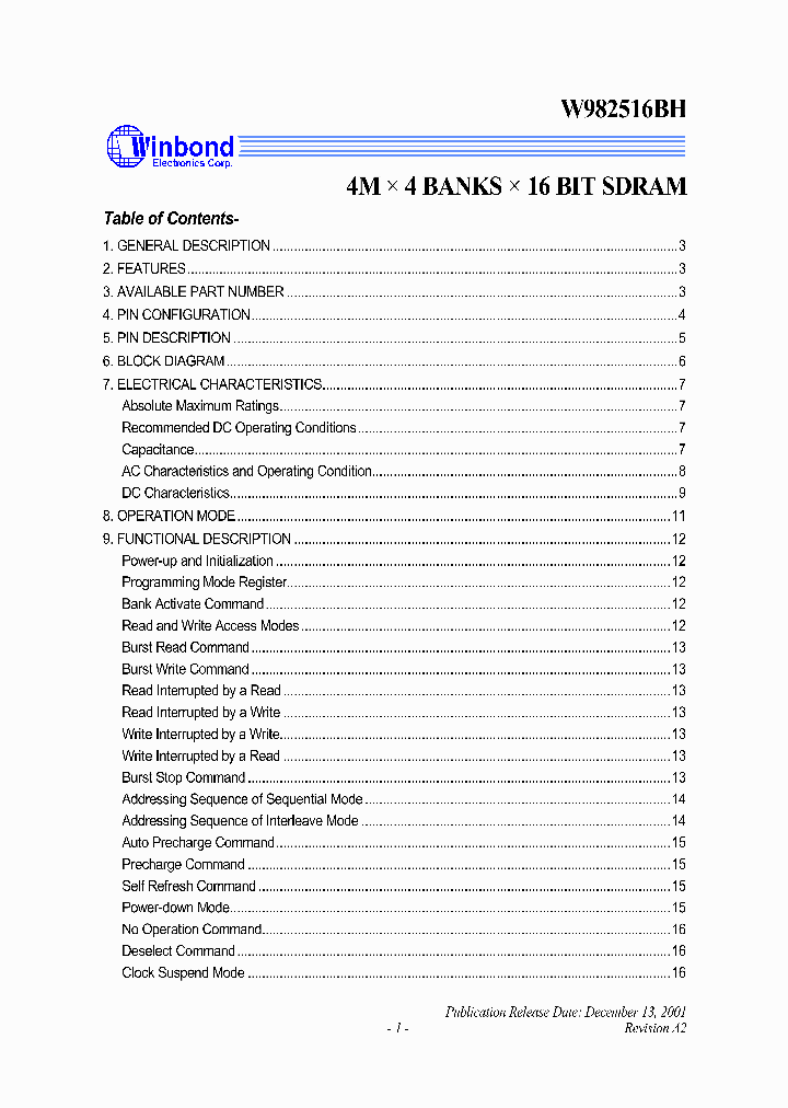 W982516BH-75_2112847.PDF Datasheet