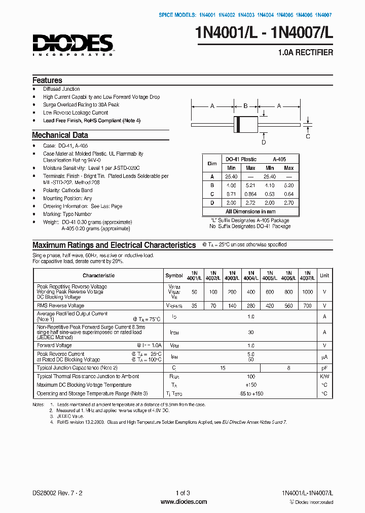1N4001-A_2114713.PDF Datasheet