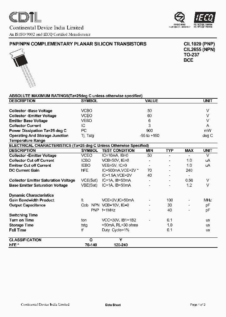 CIL2655O_2116128.PDF Datasheet