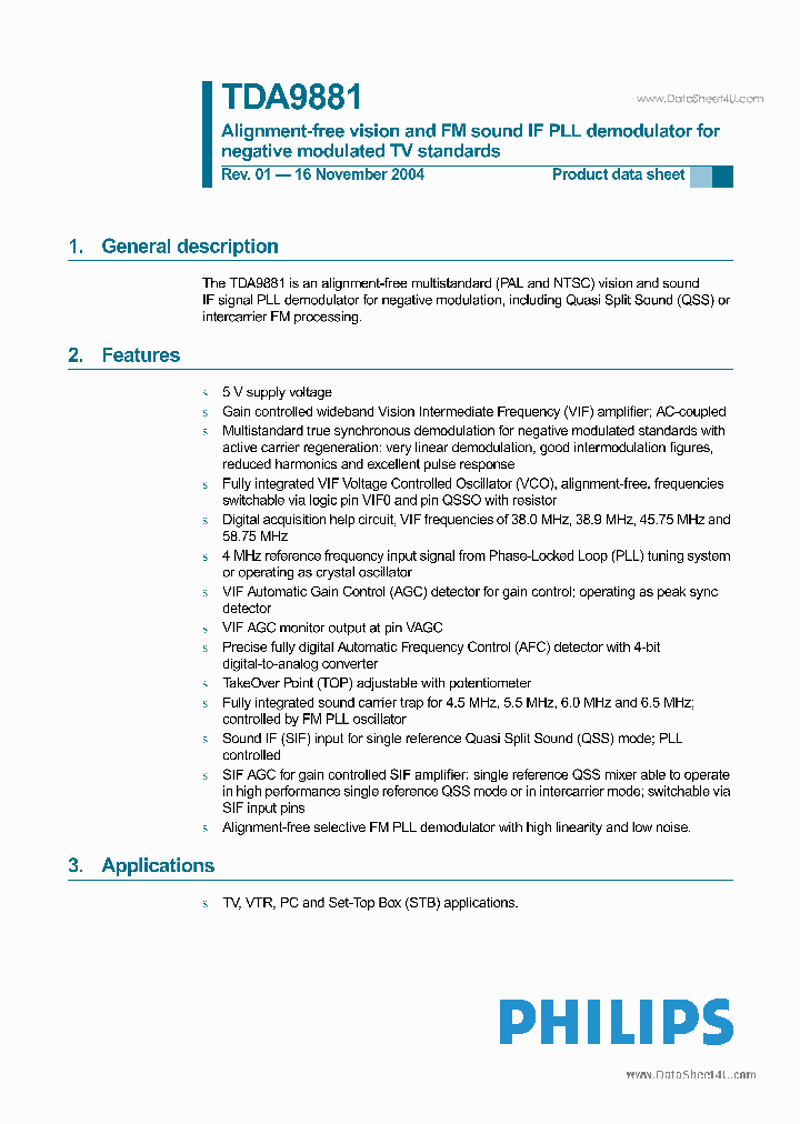 TDA9881_2120837.PDF Datasheet