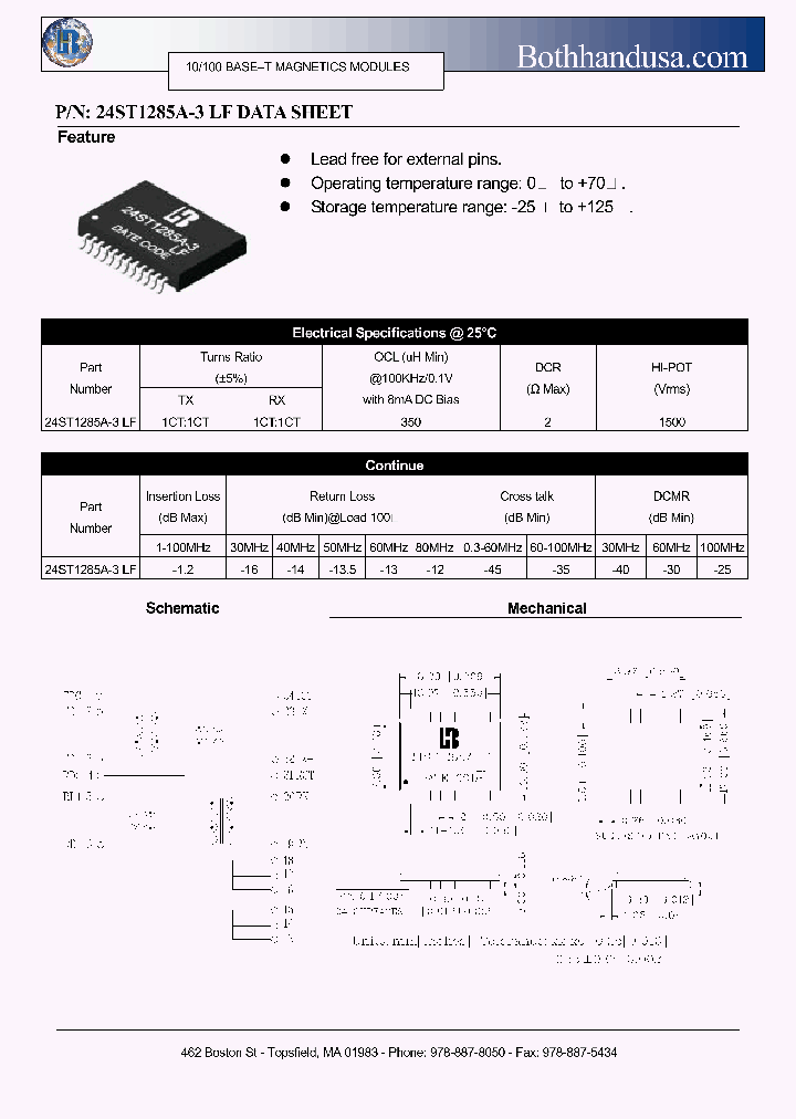 24ST1285A-3-LF_2121908.PDF Datasheet