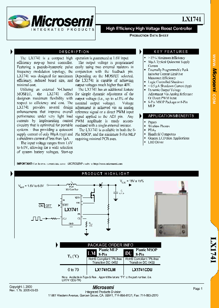 LX1741CDU-TR_2123042.PDF Datasheet