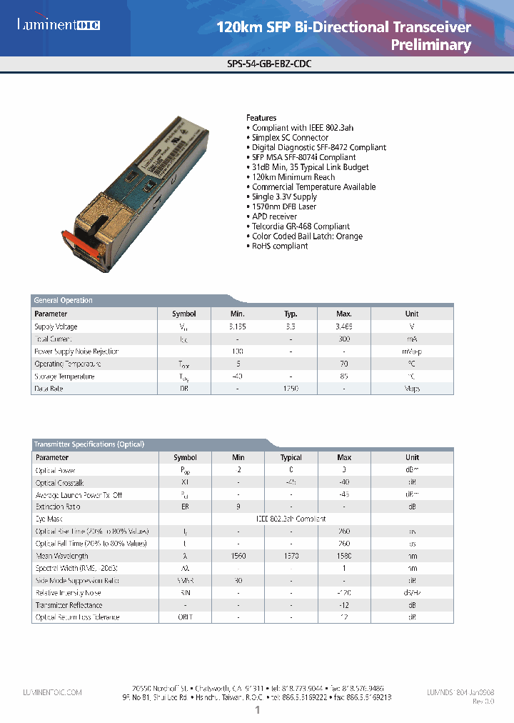 SPS-54-GB-EBZ-CDC_2124654.PDF Datasheet