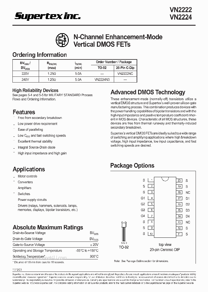 VN2222_2124971.PDF Datasheet