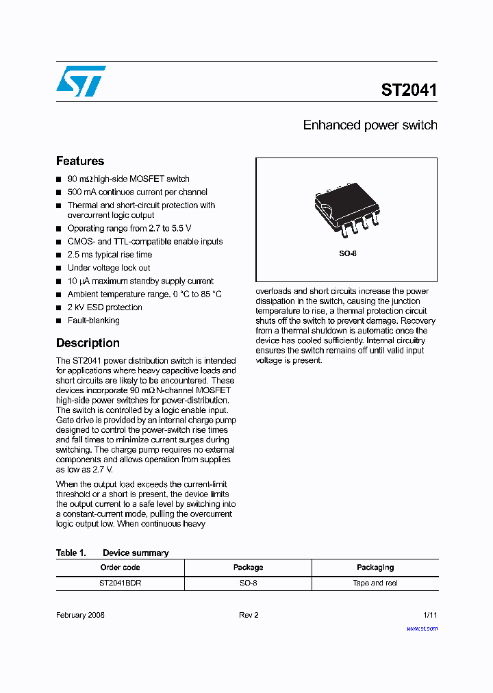 ST2041BDR_2125005.PDF Datasheet