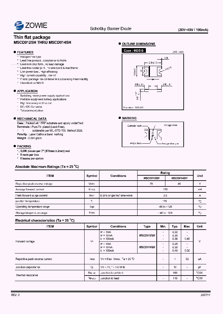 MSCD012SH_2127099.PDF Datasheet