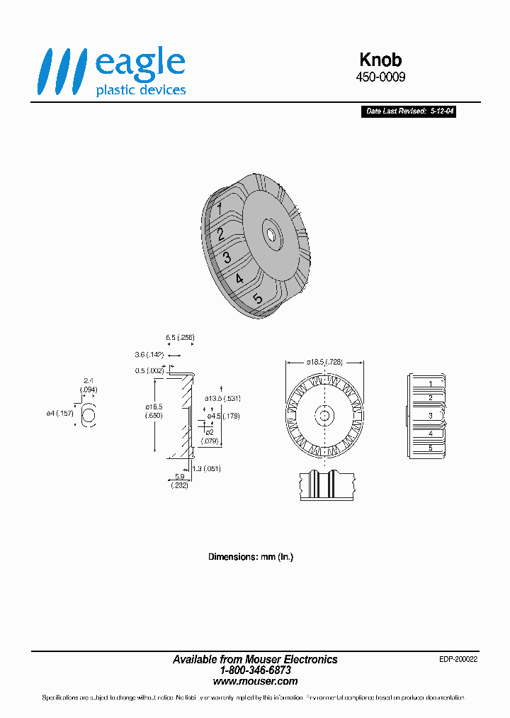 450-0009_2129722.PDF Datasheet