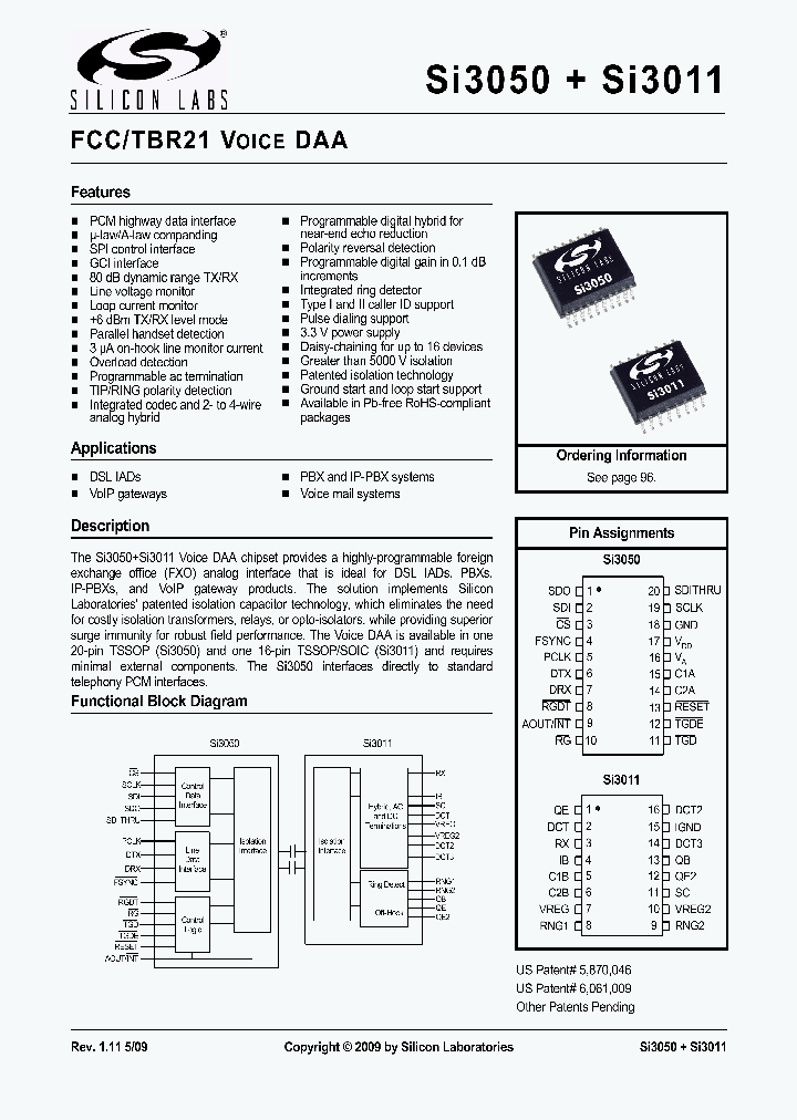 SI3050-E-FTR_2134762.PDF Datasheet