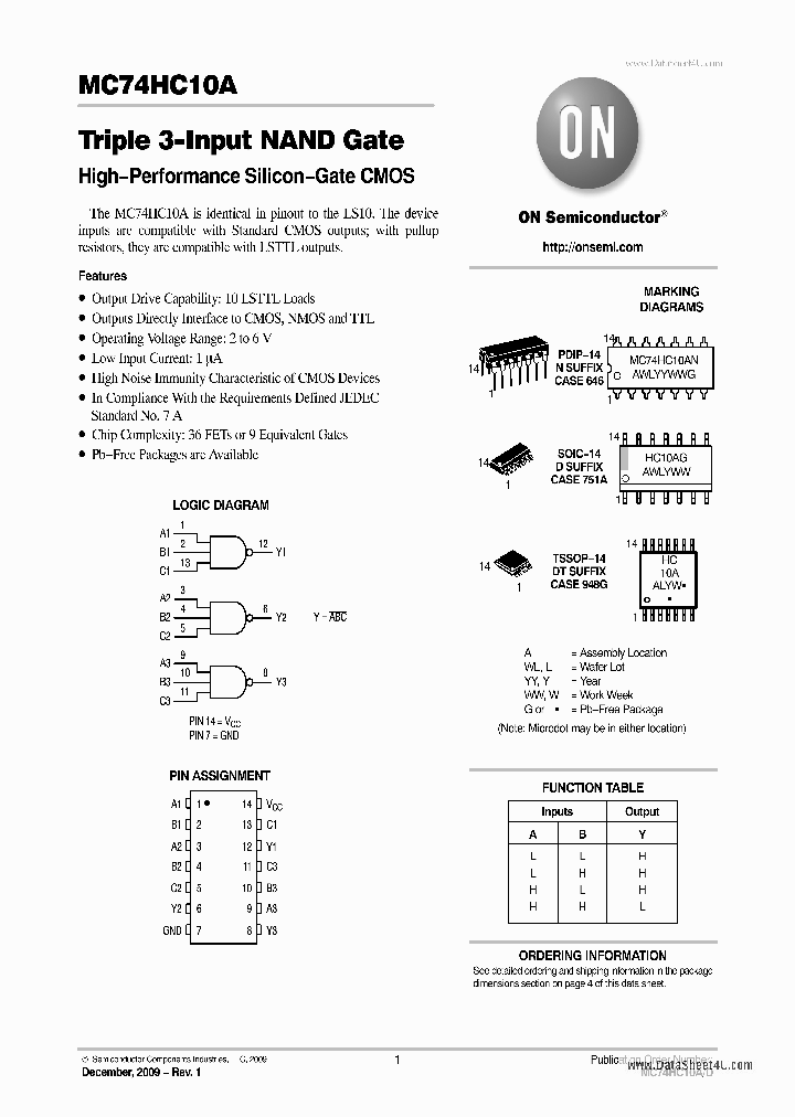 MC74HC10A_2134621.PDF Datasheet