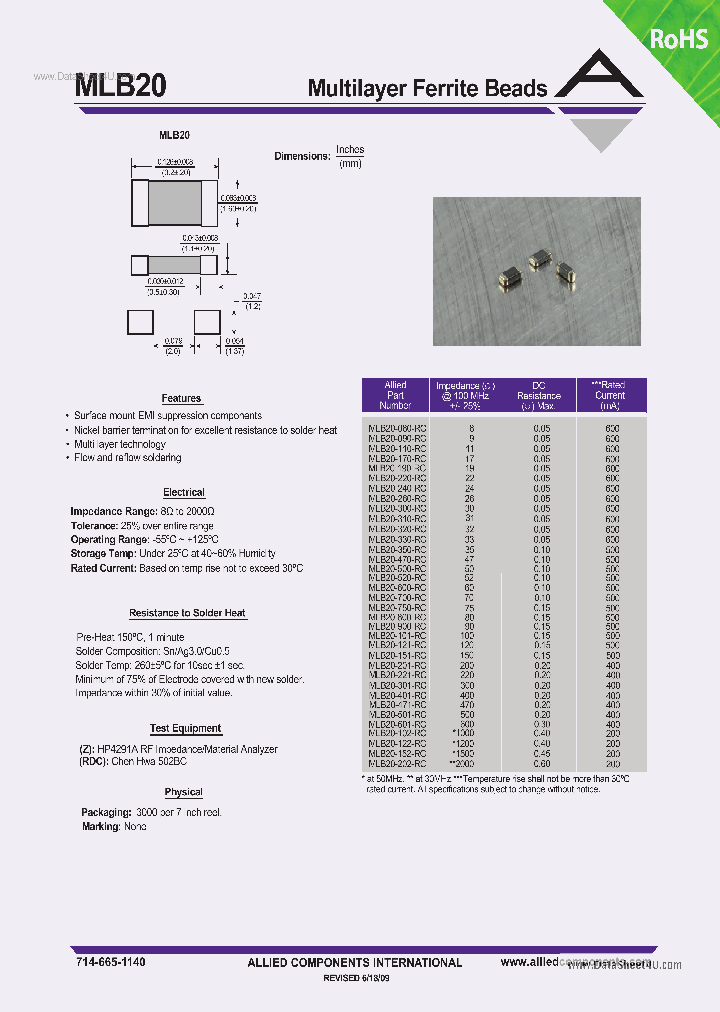 MLB20_2135577.PDF Datasheet