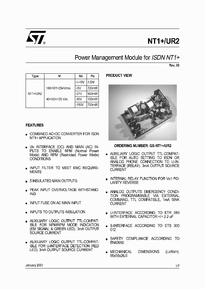 GS-NT1UR2_2136068.PDF Datasheet