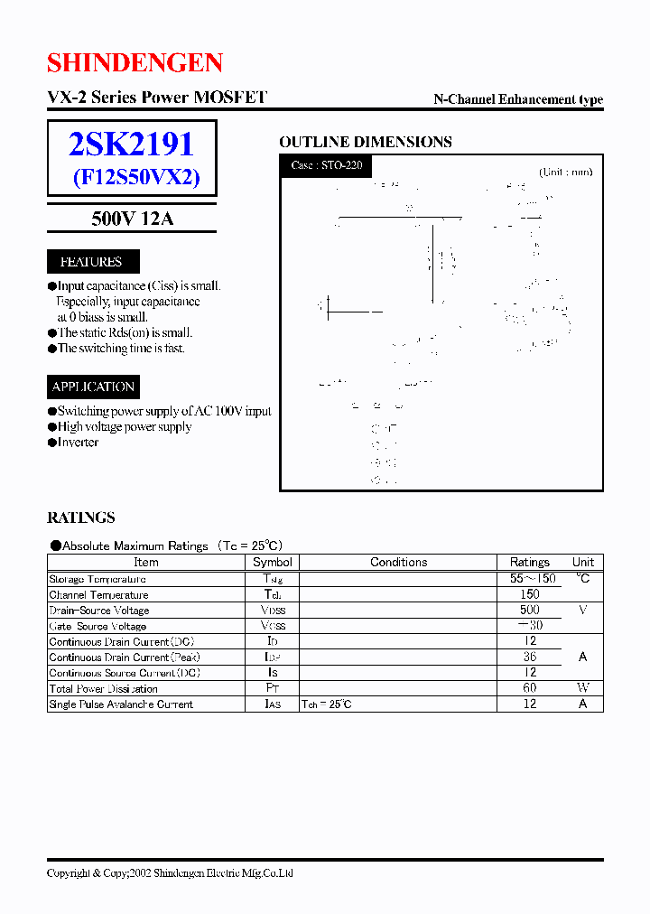 2SK2191_2138762.PDF Datasheet
