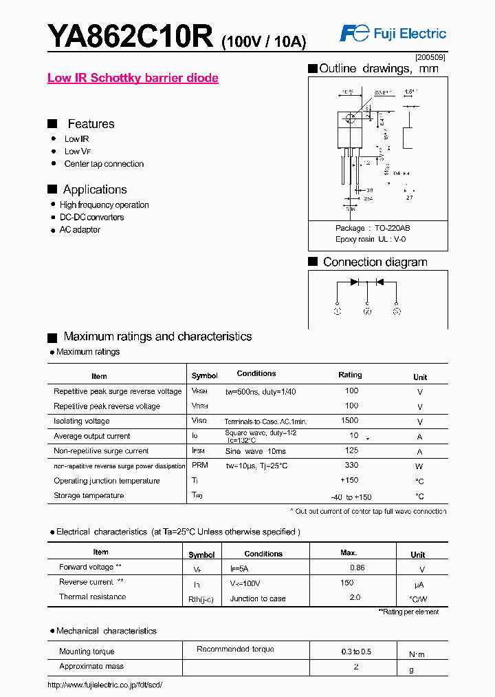 YA862C10R_2138350.PDF Datasheet