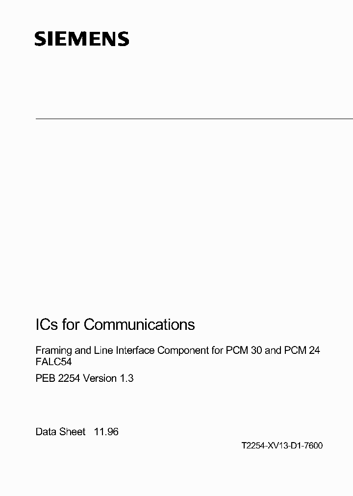 PEB2254-HV13_2138782.PDF Datasheet