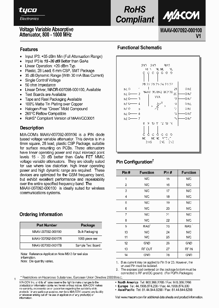 MAAV-007092-000100_2144362.PDF Datasheet