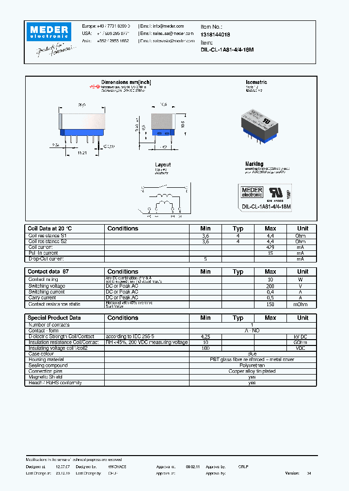 DIL-CL-1A81-4-4-18M_2145485.PDF Datasheet
