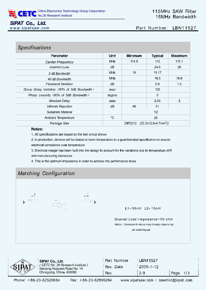 LBN11527_2146263.PDF Datasheet