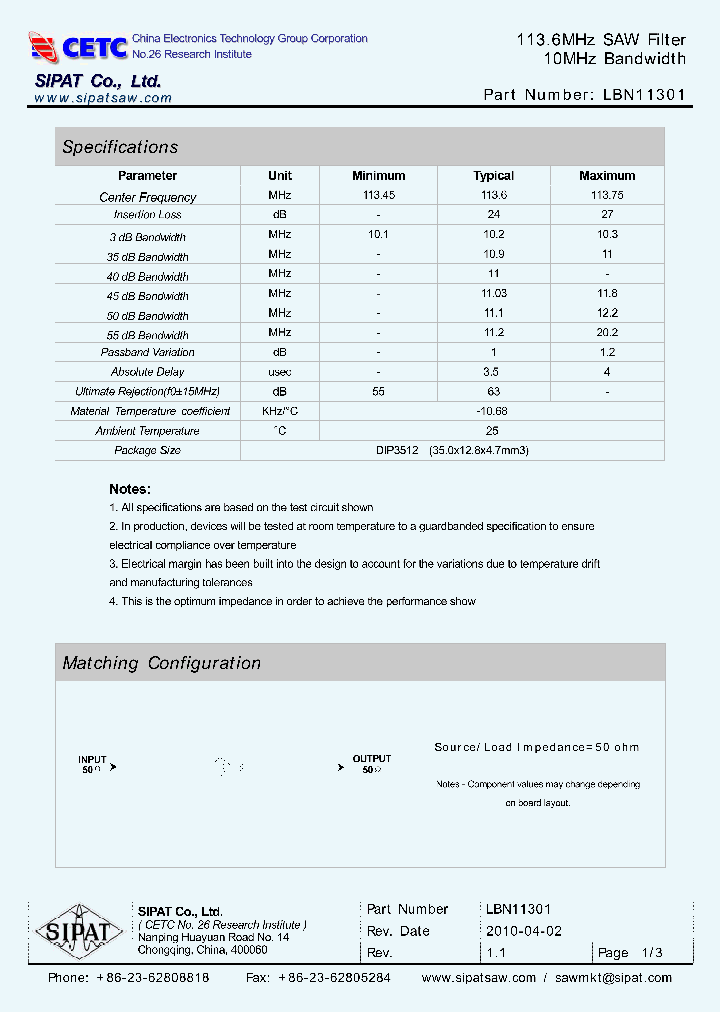 LBN1130110_2146248.PDF Datasheet