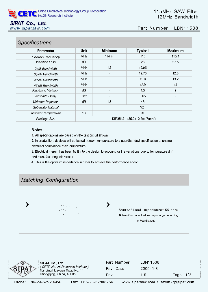 LBN11538_2146267.PDF Datasheet