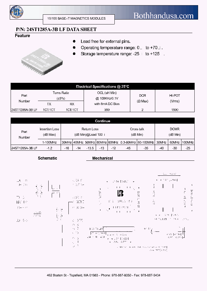 24ST1285A-3B-LF_2147438.PDF Datasheet