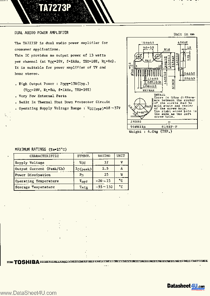 TA7273P_2150924.PDF Datasheet