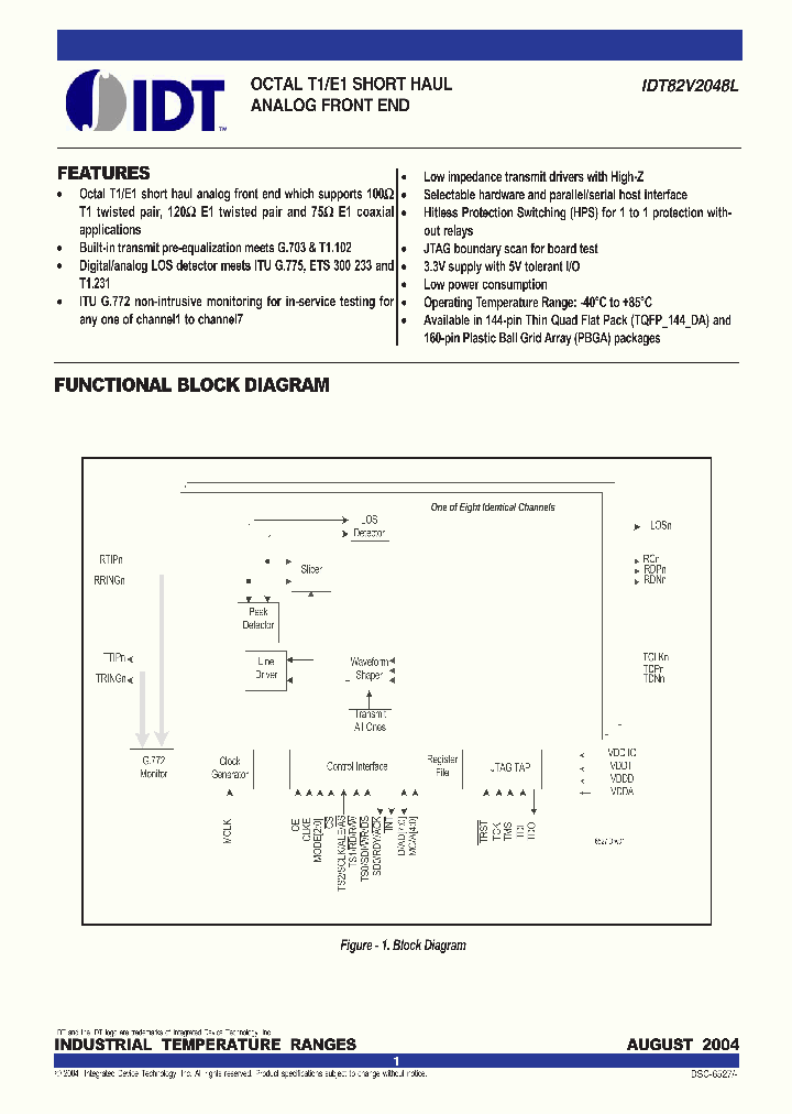 IDT82V2048L_2151897.PDF Datasheet
