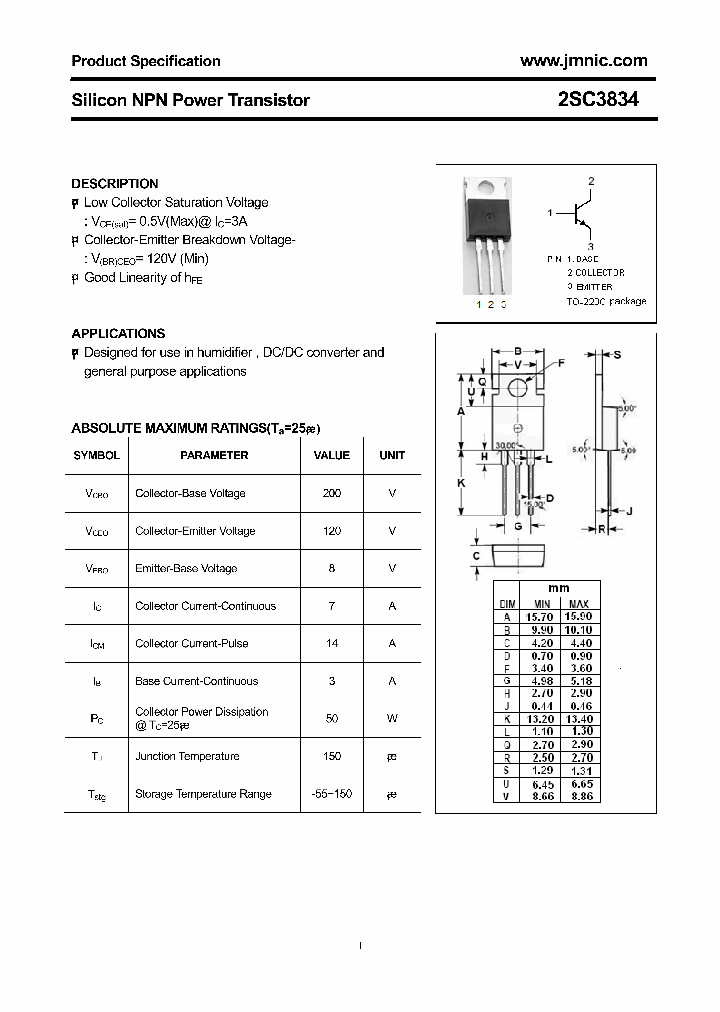 2SC3834_2153673.PDF Datasheet