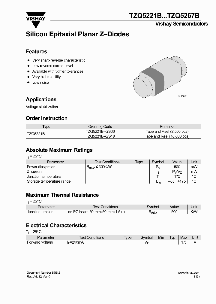 TZQ5221BTZQ5267B_2153810.PDF Datasheet