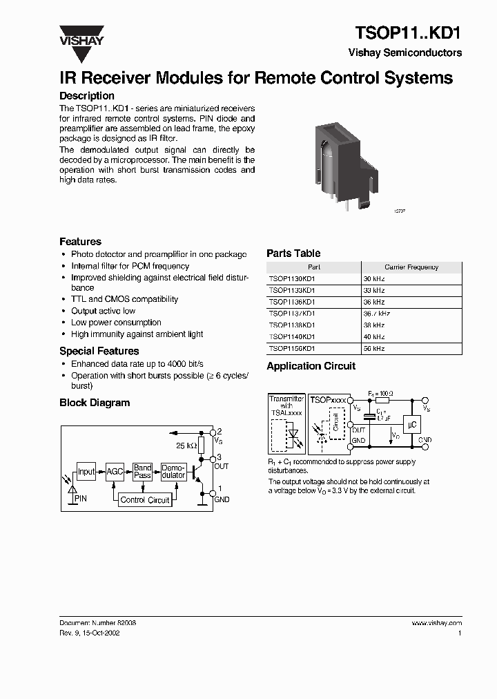 TSOP11KD1_2153826.PDF Datasheet