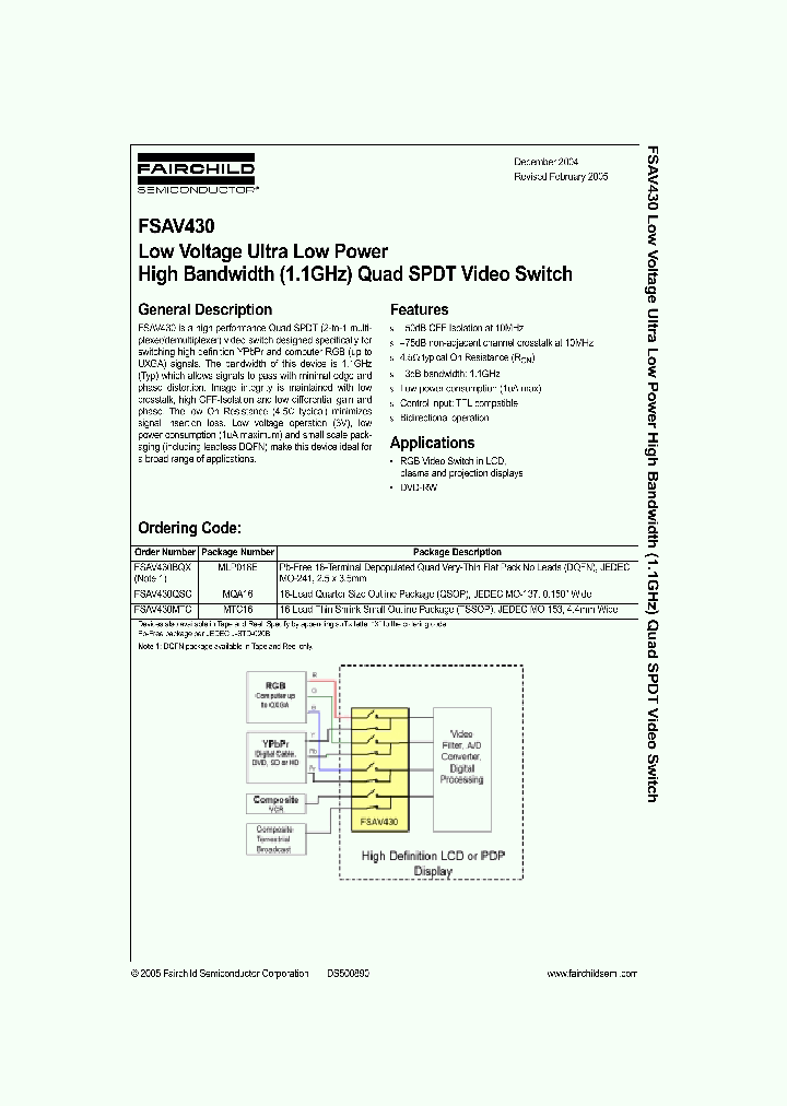 FSAV430MTCX_2154594.PDF Datasheet