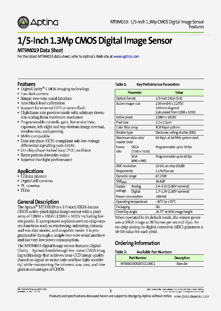 MT9M019_2170983.PDF Datasheet