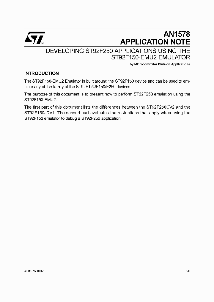 ST92163-EMU2_2173344.PDF Datasheet