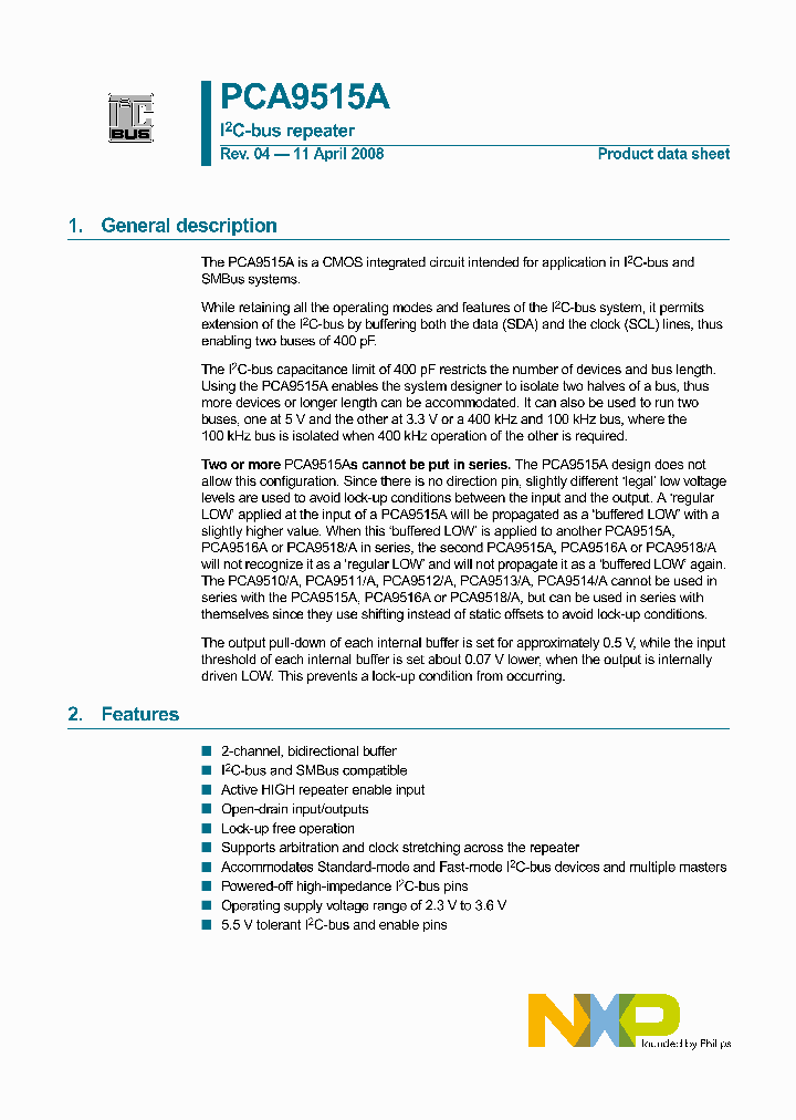 PCA9515ADP_2173467.PDF Datasheet