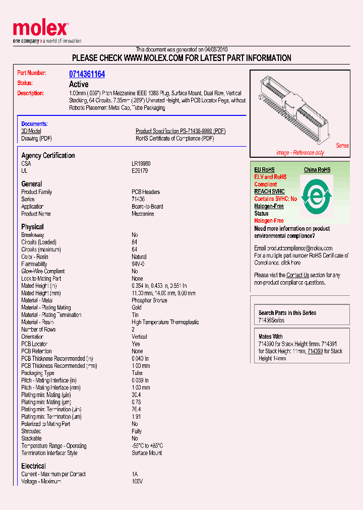 71436-1164_2174117.PDF Datasheet