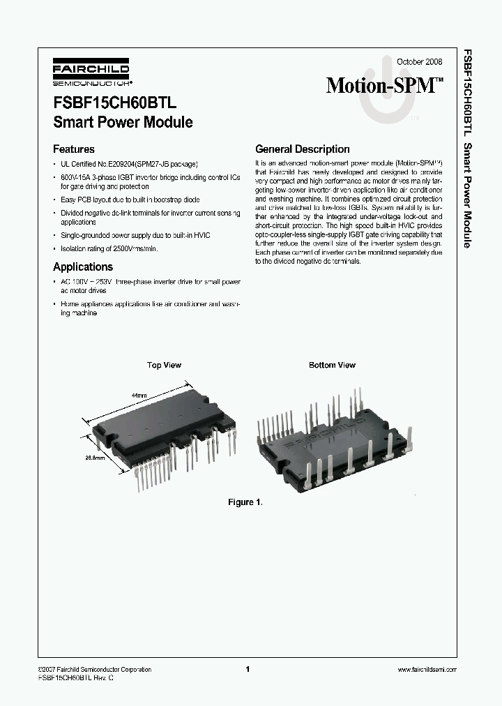 FSBF10CH60BTL08_2175831.PDF Datasheet
